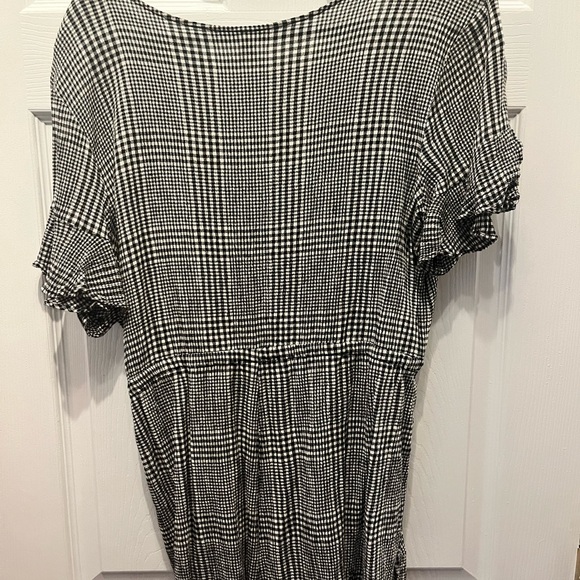 Nordstrom BP Gingham Romper with Wrap Skirt - Picture 2 of 2